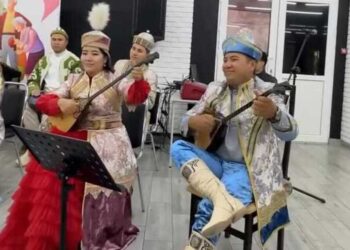 Концерт в честь старшего поколения организовали в Талдыкоргане