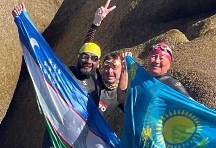 Знаменитый пролив Бонифачо переплыл ветеран полиции из Жетiсу