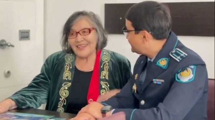 Полицейский из Текели выразил благодарность школьному учителю