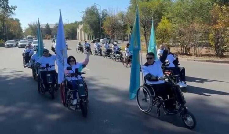 Праздник силы воли организовали в Талдыкоргане