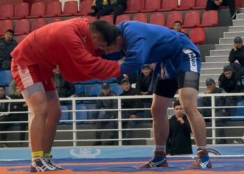 Турнир по самбо в честь погибшего спецназовца провели в Талдыкоргане