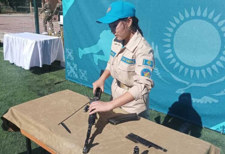 Студенты колледжей Жетiсу приняли участие в военно-патриотической игре