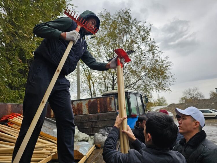 Масштабный субботник организовали в Жетiсу