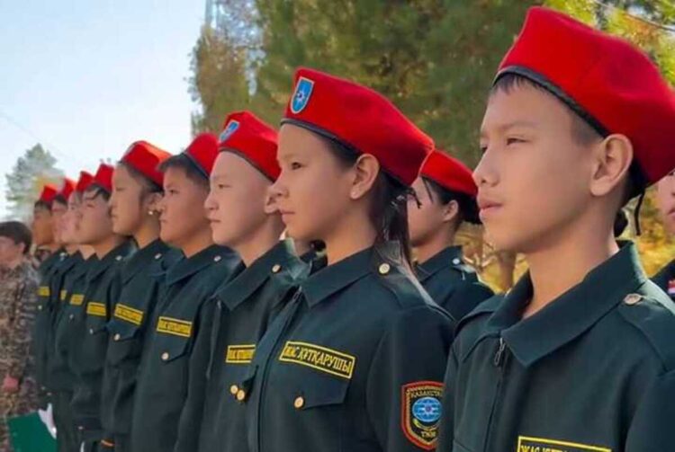 Новый кадетский класс появился в одной из школ Саркана