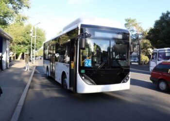 Водитель автобуса призвал талдыкорганцев к культуре поведения