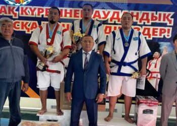 Сильнейшего борца определили в Сарканском районе