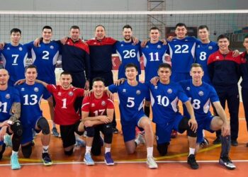 Волейбольная команда «Жетысу» возглавила турнирную таблицу в Актобе