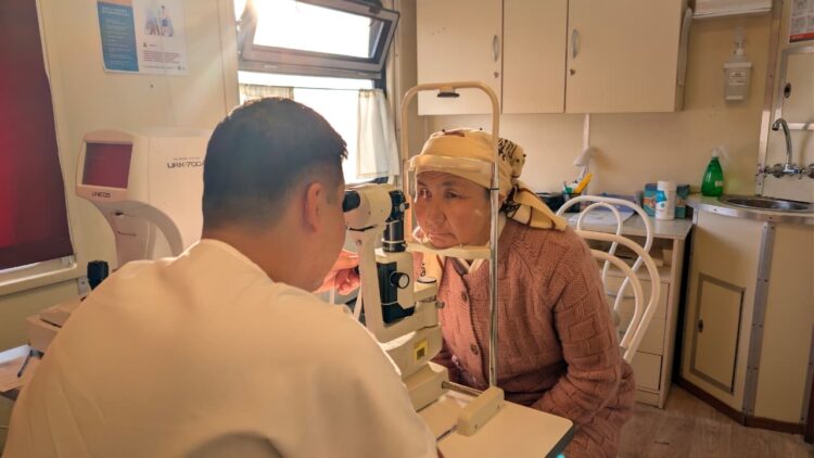 Медицинский поезд «Саламатты Қазақстан» окажет бесплатную помощь жетысусцам