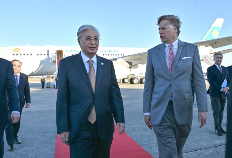 Касым-Жомарт Токаев прибыл с визитом в Вашингтон