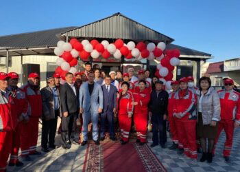 В селе Сарыозек открыта подстанция скорой медицинской помощи