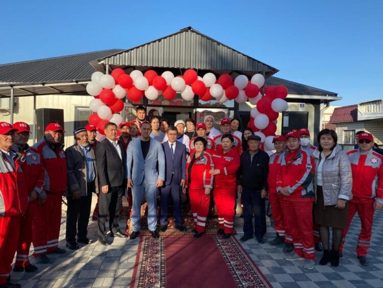 В селе Сарыозек открыта подстанция скорой медицинской помощи