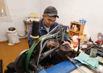 Стежок судьбы мастера из Аксуского района