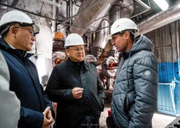 В Текели запущена новая парогазовая установка