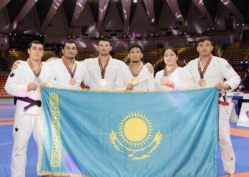 Жетысуские спортсмены завоевали семь медалей на чемпионате мира по джиу-джитсу