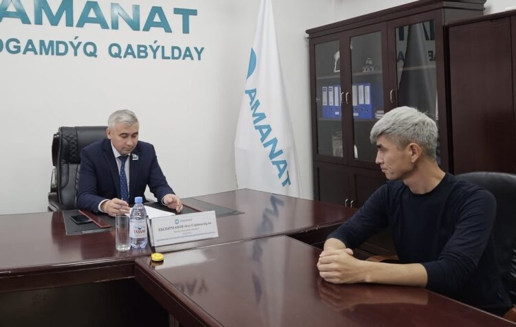 Депутат Жетысуского областного маслихата провёл приём граждан