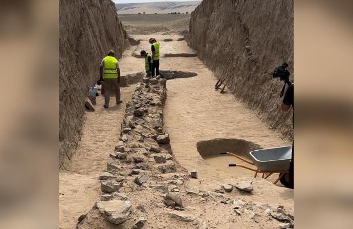 На кургане Дауылбай в Жетісу обнаружены золотые украшения и древние артефакты
