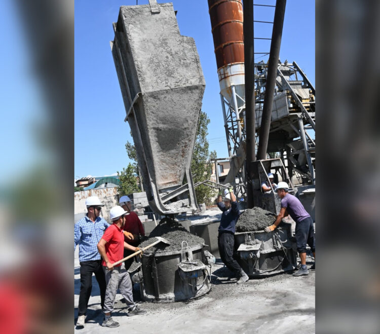Заводы Жаркента обеспечивают город железобетонными изделиями
