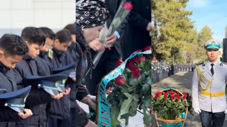 Подвиг капитана полиции Газиза Байтасова увековечили в Жетiсу