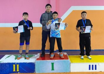 Юные борцы из Капала вошли в тройку сильнейших в Жетiсу