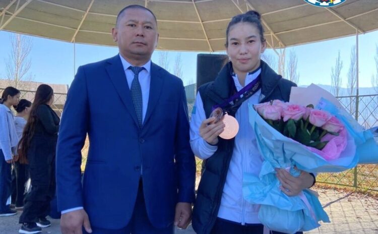 Юная спортсменка из Жетiсу завоевала бронзу на ЮАИ в Бахрейне