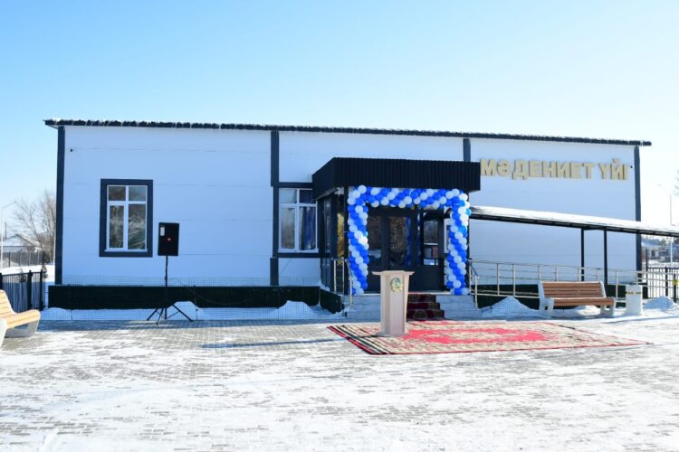 Новый Дом культуры открылся в одном из сел Алакольского района