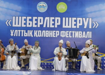 Фестиваль национальных ремесел «Шеберлер шеруі» проходит в Талдыкоргане