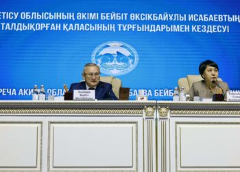 Бейбит Исабаев встретился с жителями Талдыкоргана