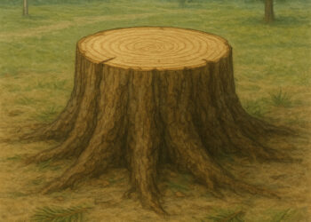 Жители Талдыкоргана подняли шум из-за пропавшей с улицы сосны