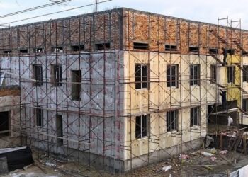 В селе Еркин строят дом культуры на 150 мест