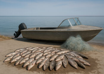 На Балхаше задержаны браконьеры с 252 кг рыбы