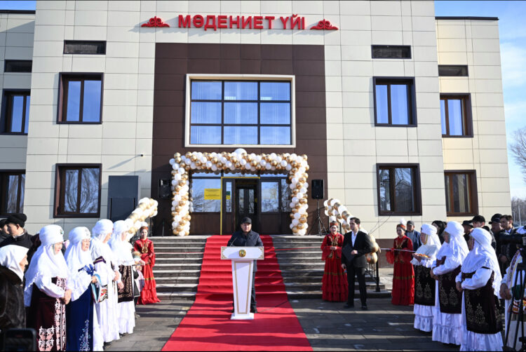 Ко Дню Независимости в Коксуском районе открыли Дом культуры