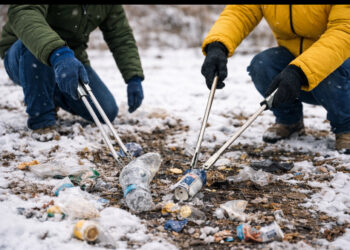 Как реализуется  акция «Таза Қазақстан» зимой