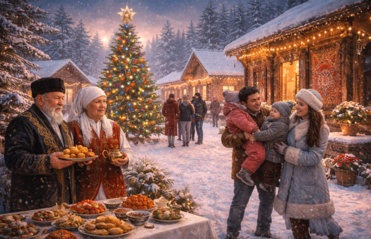 Новогодние традиции села Лепсинск