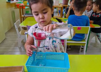 Детский сад, работающий по методике Монтессори, расширился в Талдыкоргане