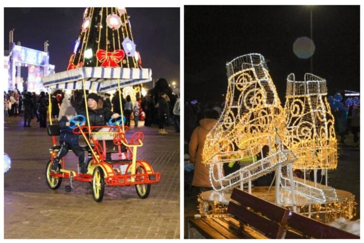 На новогоднее оформление Талдыкоргана потратят 27 млн тенге