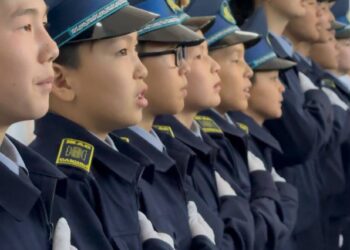 Кадеты Талдыкоргана вступили в ряды «Жас сақшы»