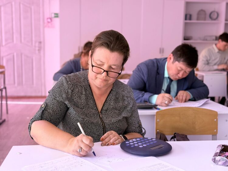 В Жетісу прошла областная олимпиада для учителей