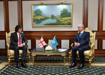 Касым-Жомарт Токаев встретился с Премьер-министром Грузии Ираклием Кобахидзе