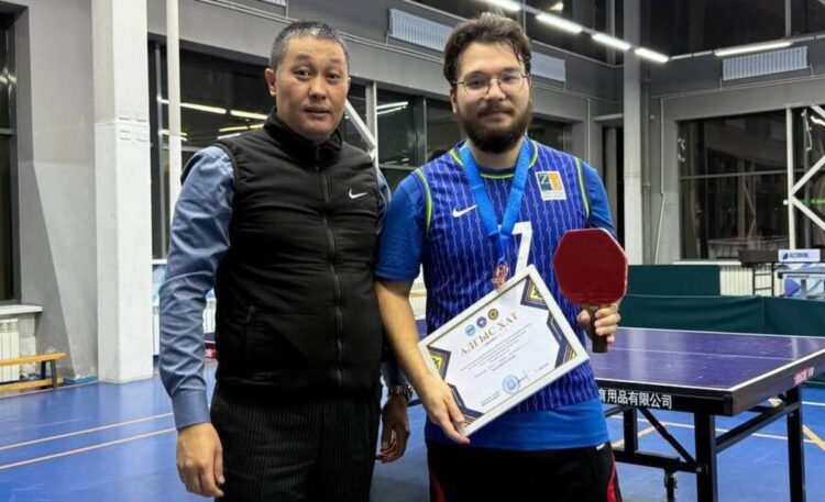 Турнир по настольному теннису прошел в Талдыкоргане