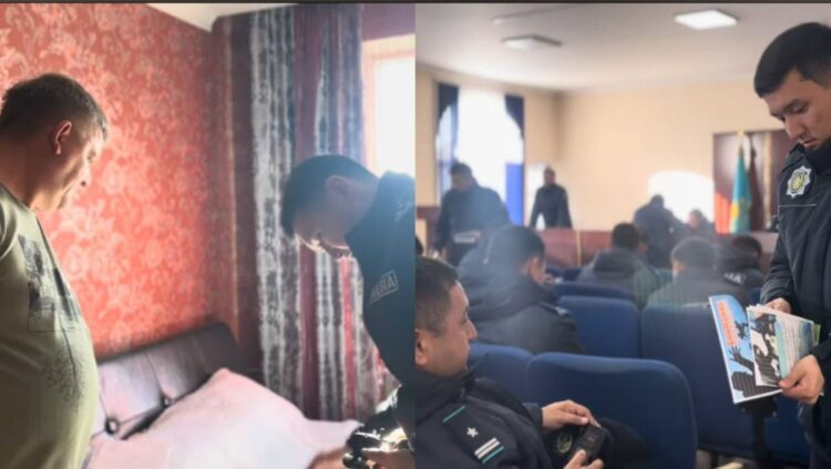 В Жетiсу подвели итоги полицейской отработки «Участок»