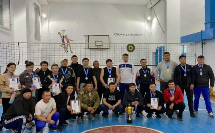 Волейбольный турнир среди пограничников прошел в Алакольском районе