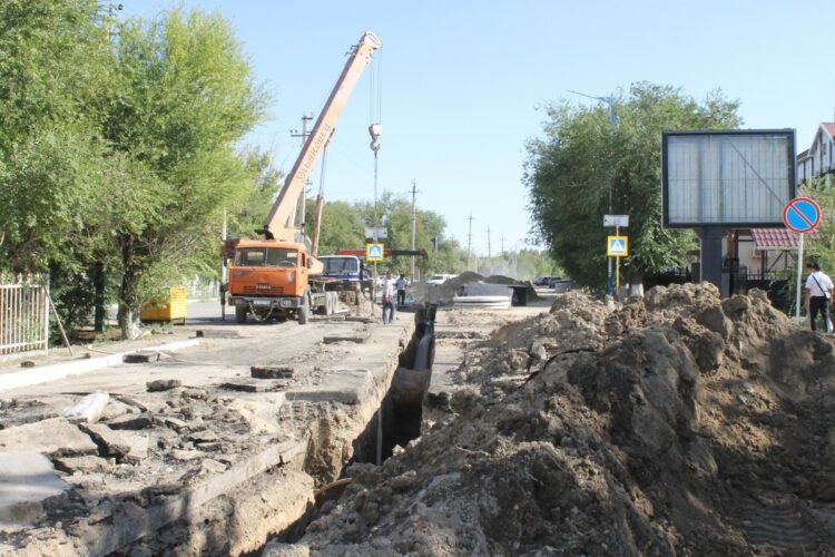 Масштабная модернизация инженерных сетей началась в Жетiсу