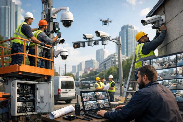 В Саркане усиливают безопасность: новые камеры на улицах