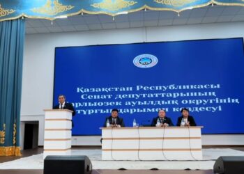 Сенаторы Парламента РК проинспектировали развитие Коксуского района