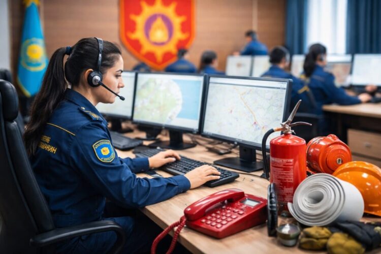 В Жетісу запущена горячая линия по вопросам пожарной безопасности