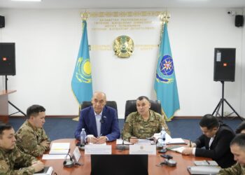 Ерболат Саурыков с рабочей поездкой посетил ДЧС области Жетісу