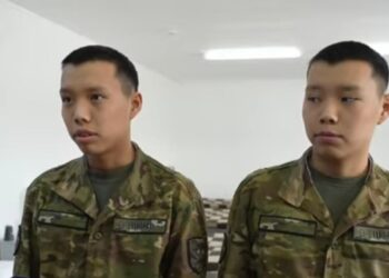 Близнецы и братья проходят службу в одной воинской части Талдыкоргана