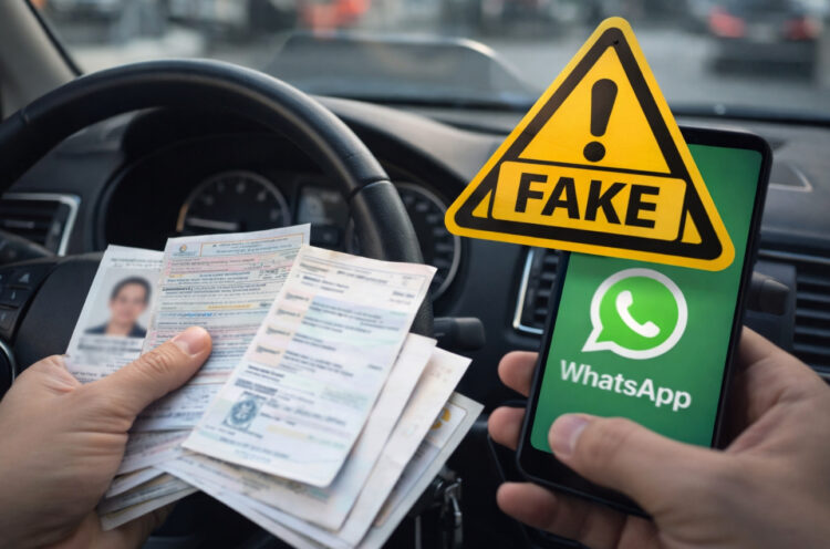 Фейковая рассылка для водителей распространяется в мессенджерах