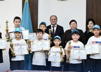 Талдыкорганские школьники стали призерами международной олимпиады по ментальной арифметике