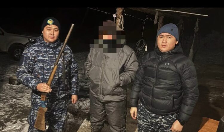Полицейские Жетісу поймали охотников с незаконным оружием